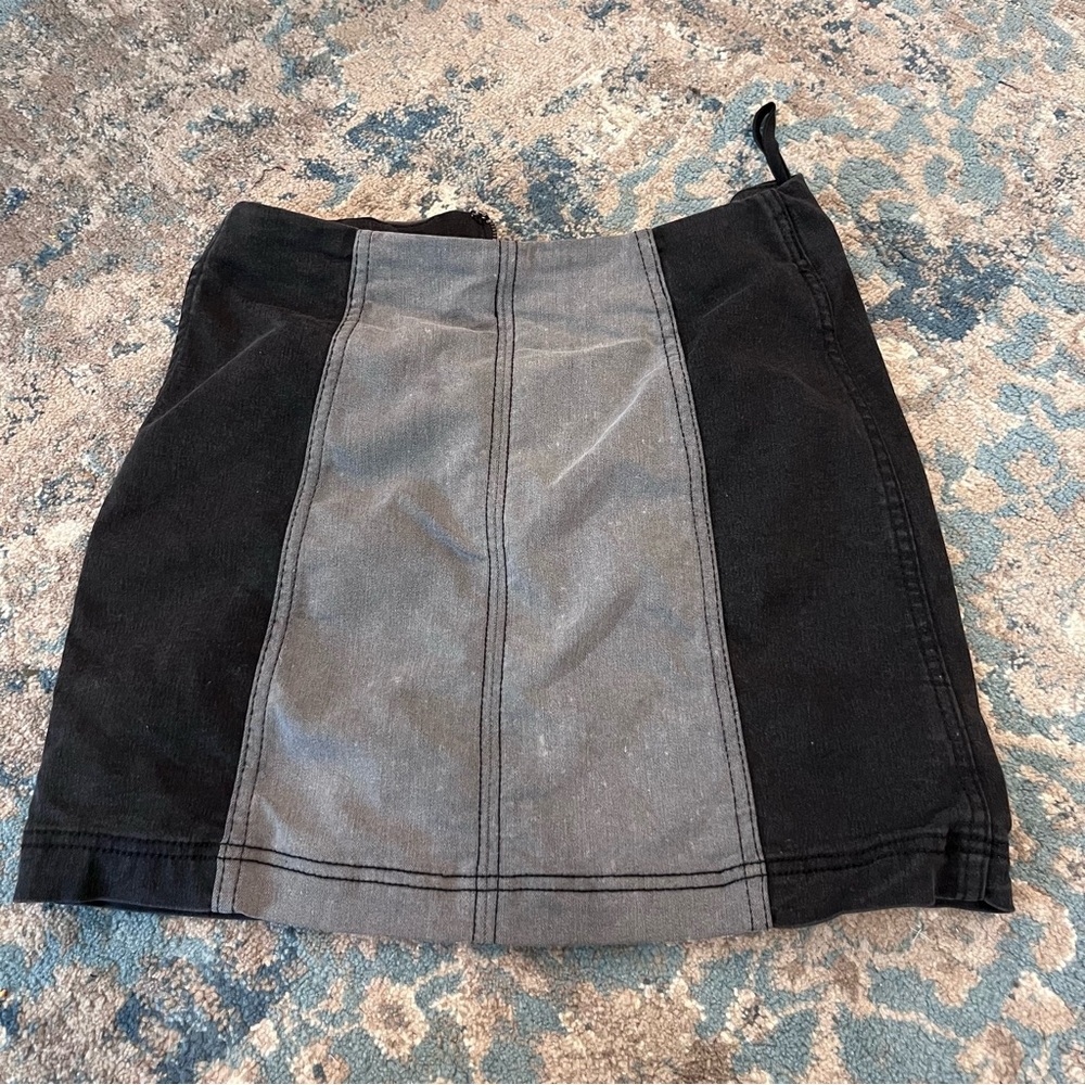 Free People Black Mini Skirt Size 4